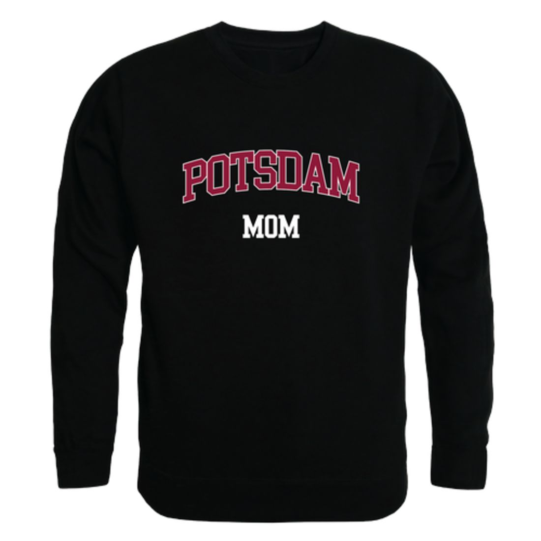 State University of New York at Potsdam Bears Mom Fleece Crewneck Pullover Sweatshirt