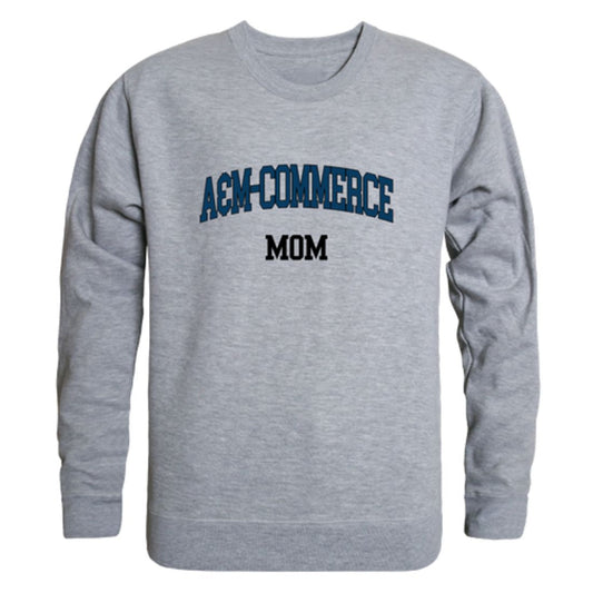 Texas A&M University-Commerce Lions Mom Fleece Crewneck Pullover Sweatshirt