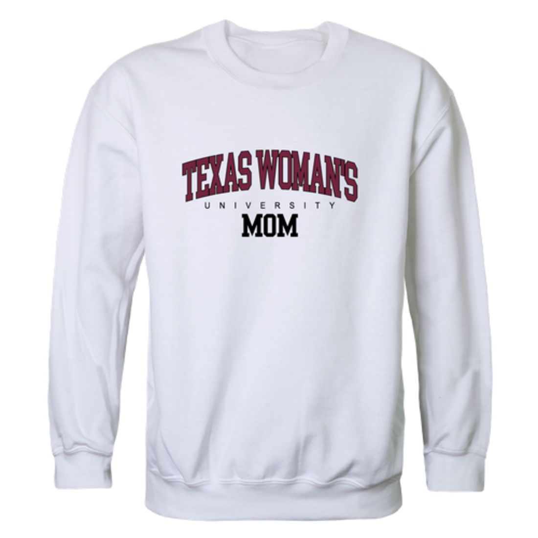 Texas Woman's University Pioneers Mom Fleece Crewneck Pullover Sweatshirt