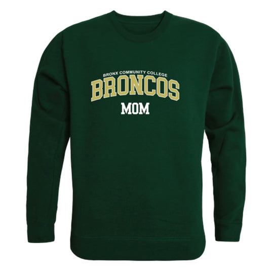 Bronx Community College Broncos Mom Crewneck Sweatshirt