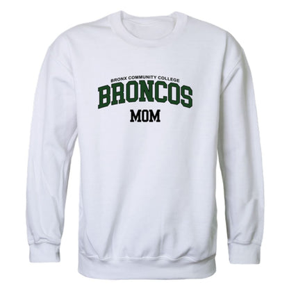 Bronx Community College Broncos Mom Crewneck Sweatshirt