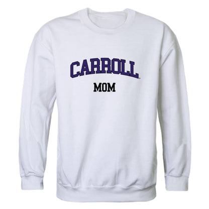 Carroll College Saints Mom Fleece Crewneck Pullover Sweatshirt