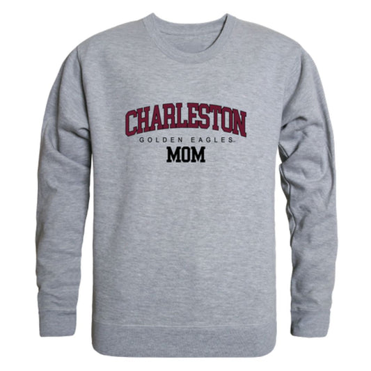 University of Charleston Golden Eagles Mom Fleece Crewneck Pullover Sweatshirt