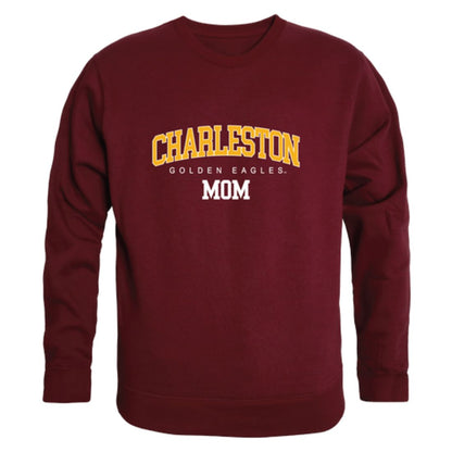 University of Charleston Golden Eagles Mom Fleece Crewneck Pullover Sweatshirt
