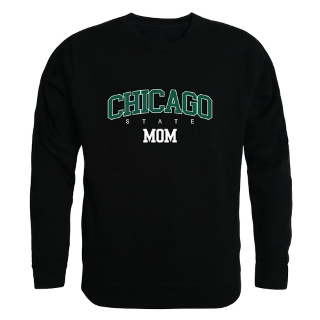 Chicago State University Cougars Mom Fleece Crewneck Pullover Sweatshirt