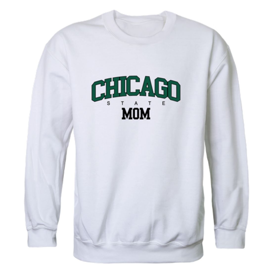 Chicago State University Cougars Mom Fleece Crewneck Pullover Sweatshirt