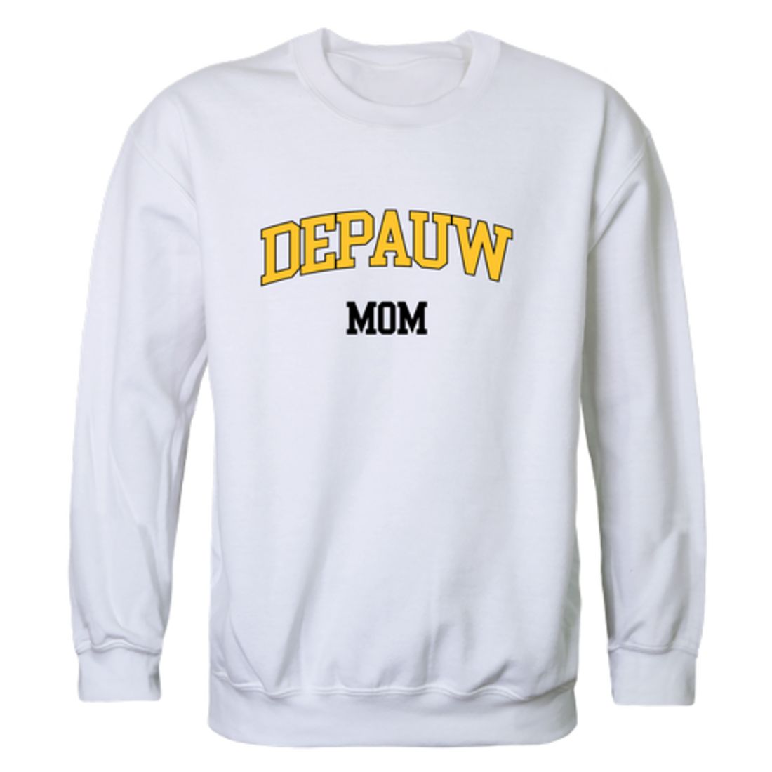 DePauw University Tigers Mom Fleece Crewneck Pullover Sweatshirt