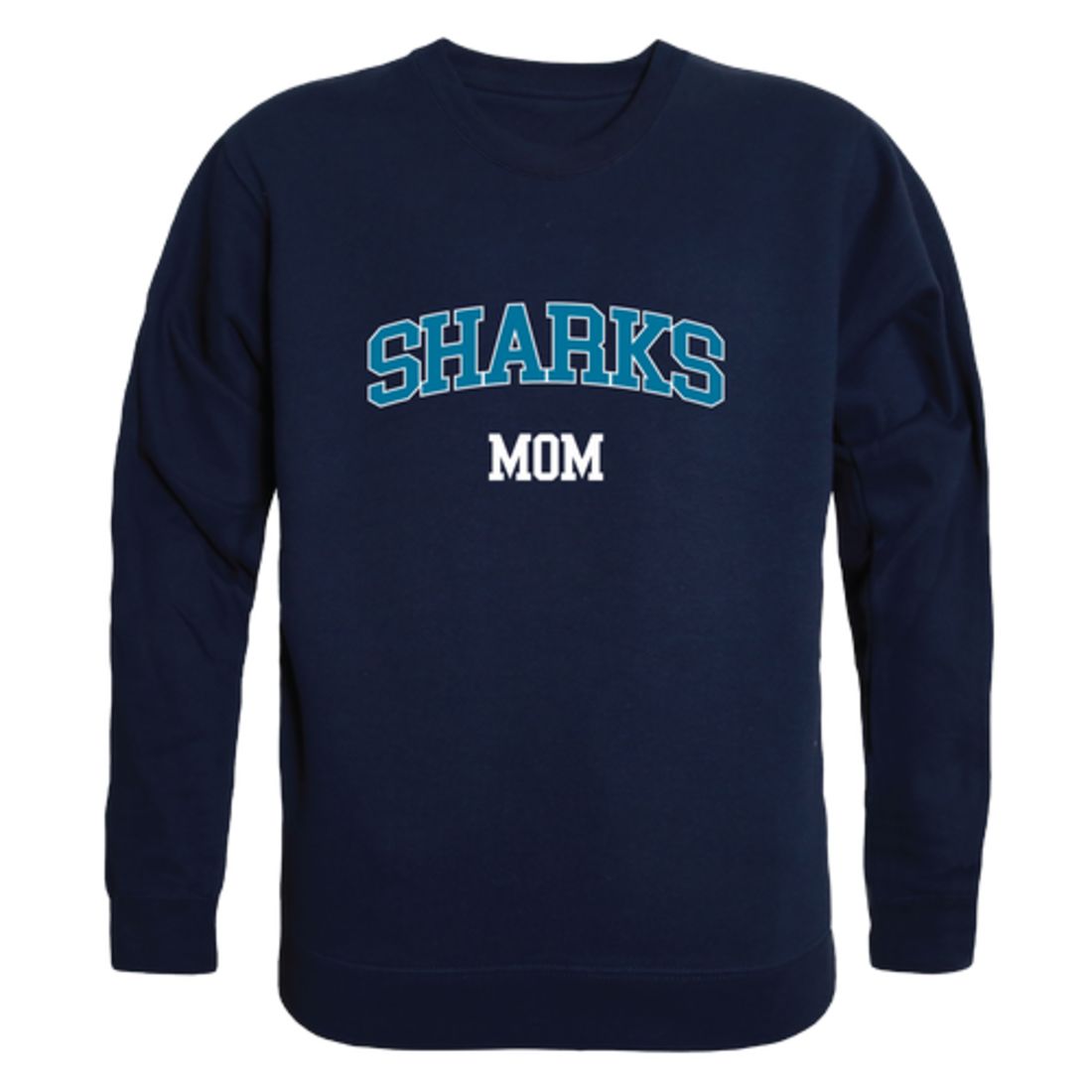 Hawaii Pacific University Sharks Mom Fleece Crewneck Pullover Sweatshirt