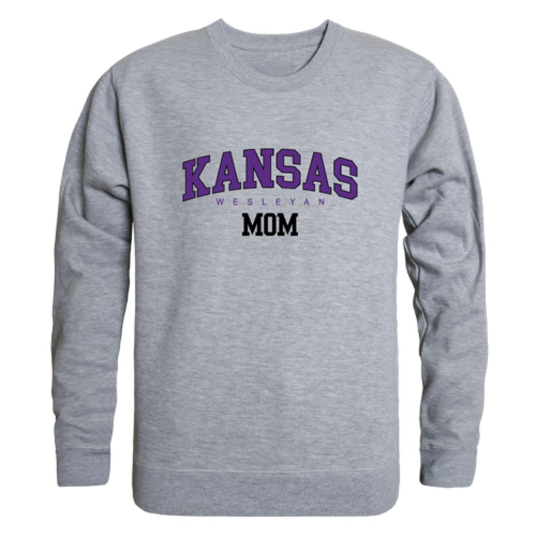 Kansas Wesleyan University Coyotes Mom Crewneck Sweatshirt