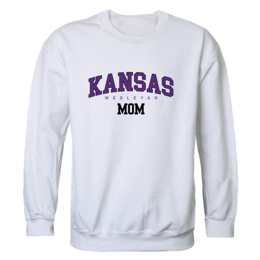 Kansas Wesleyan University Coyotes Mom Crewneck Sweatshirt