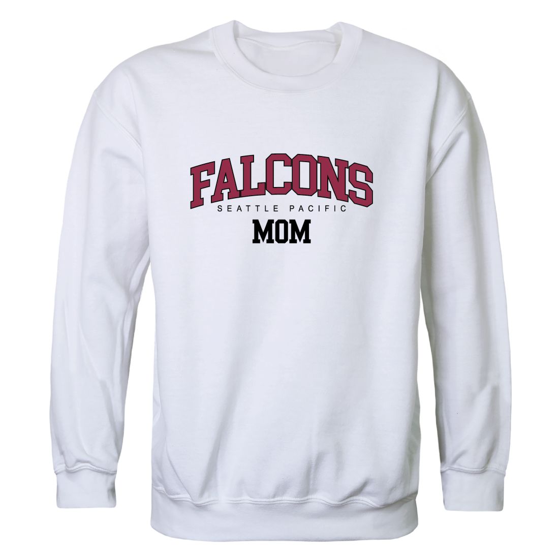 Seattle Pacific University Falcons Mom Crewneck Sweatshirt