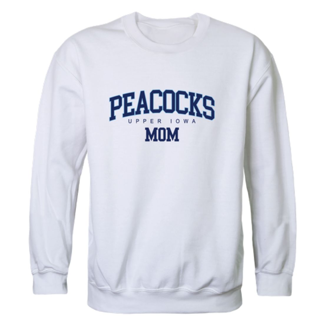 Upper Iowa University Peacocks Mom Crewneck Sweatshirt