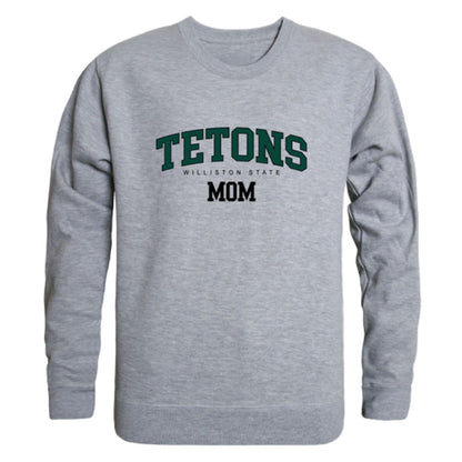 Williston State College Tetons Mom Crewneck Sweatshirt