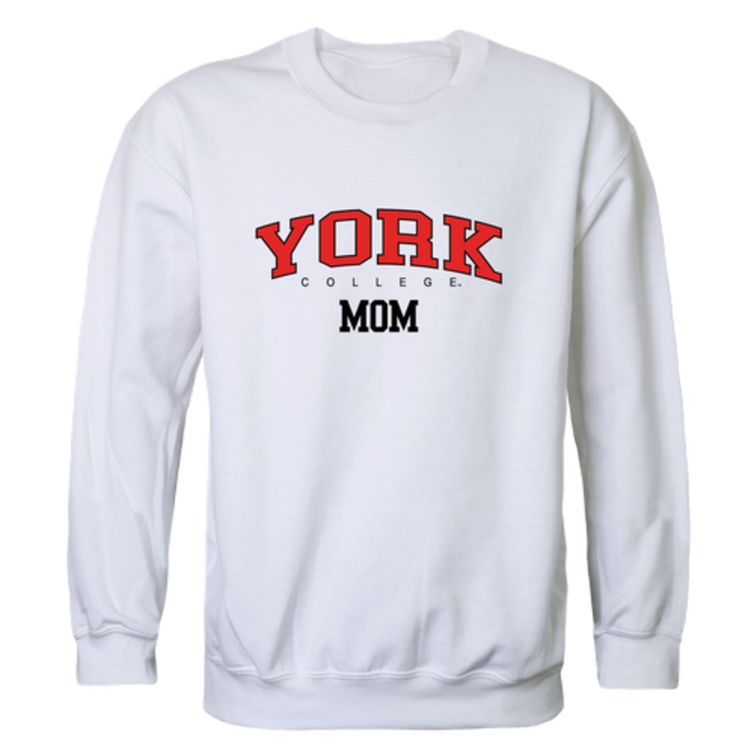 York College Cardinals Mom Crewneck Sweatshirt