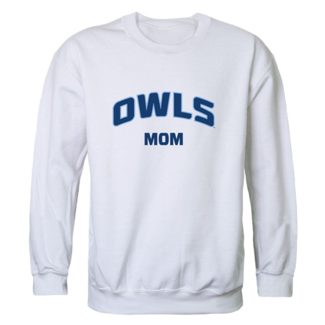 Mississippi University for Women The W Owls Mom Crewneck Sweatshirt