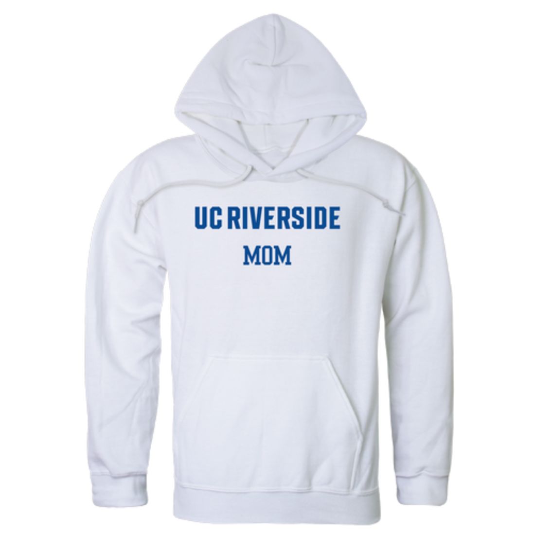 University of California UC Riverside The Highlanders Mom Fleece Hoodie Sweatshirts Heather Grey-Campus-Wardrobe