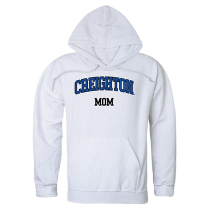 Creighton University Bluejays Mom Fleece Hoodie Sweatshirts Heather Grey-Campus-Wardrobe