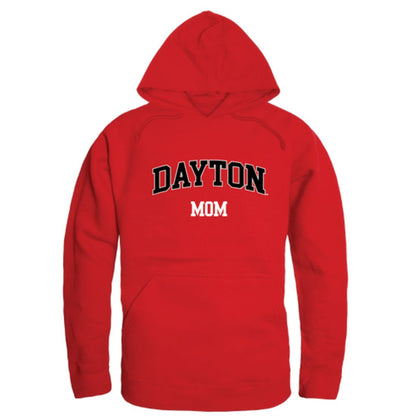 UD University of Dayton Flyers Mom Fleece Hoodie Sweatshirts Heather Grey-Campus-Wardrobe