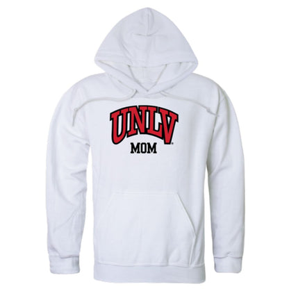 UNLV University of Nevada Las Vegas Rebels Mom Fleece Hoodie Sweatshirts Heather Grey-Campus-Wardrobe