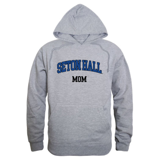 SHU Seton Hall University Pirates Mom Fleece Hoodie Sweatshirts Heather Grey-Campus-Wardrobe