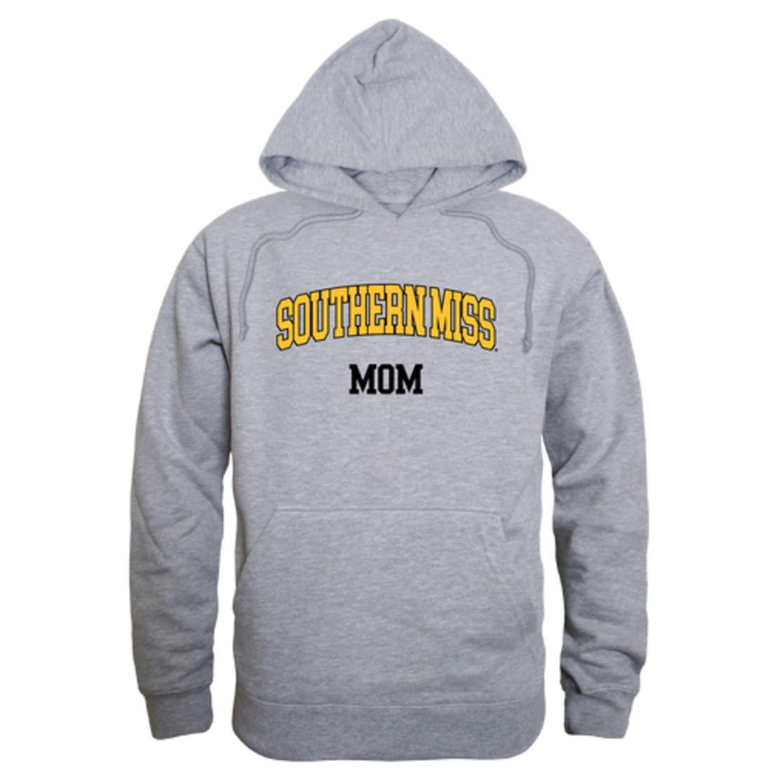 USM University of Southern Mississippi Golden Eagles Mom Fleece Hoodie Sweatshirts Black-Campus-Wardrobe