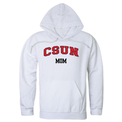 CSUN California State University Northridge Matadors Mom Fleece Hoodie Sweatshirts Heather Grey-Campus-Wardrobe