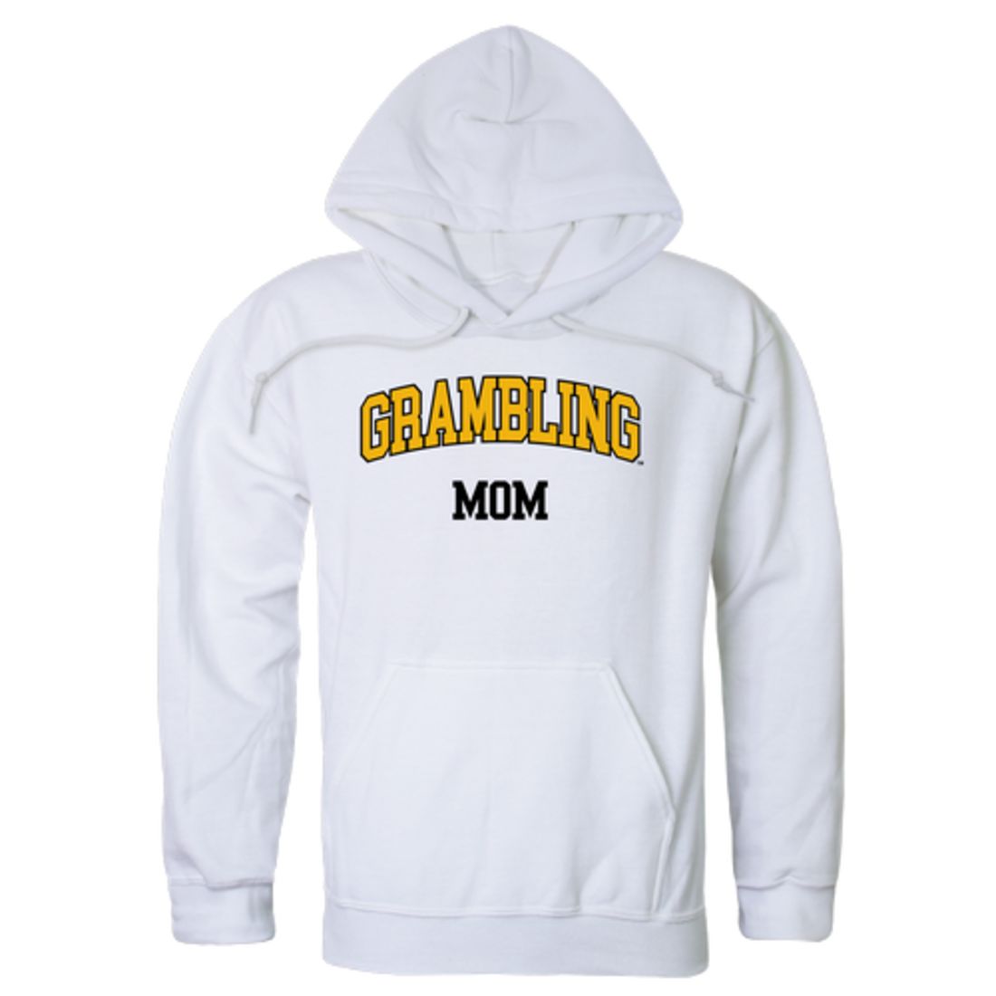 GSU Grambling State University Tigers Mom Fleece Hoodie Sweatshirts Black-Campus-Wardrobe