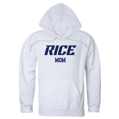 Rice University Owls Mom Fleece Hoodie Sweatshirts Heather Grey-Campus-Wardrobe