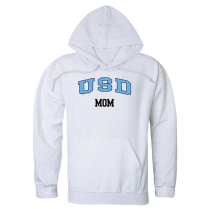 USD University of San Diego Toreros Mom Fleece Hoodie Sweatshirts Heather Grey-Campus-Wardrobe