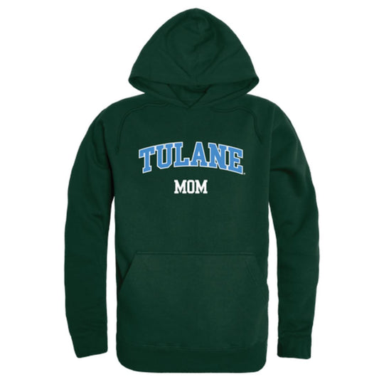 Tulane University Green Waves Mom Fleece Hoodie Sweatshirts Forest-Campus-Wardrobe