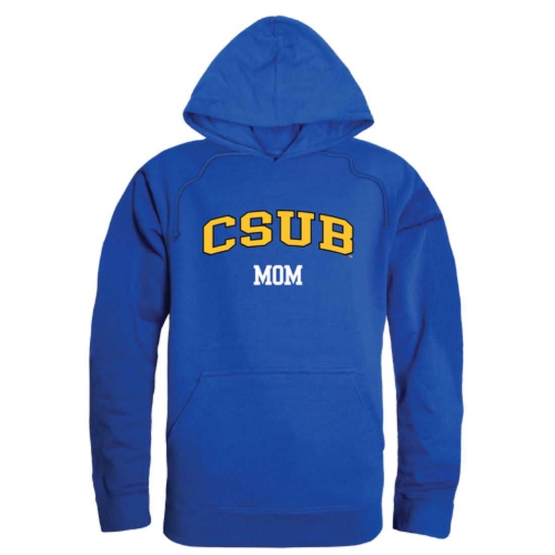 CSUB California State University Bakersfield Roadrunners Mom Fleece Hoodie Sweatshirts Heather Grey-Campus-Wardrobe