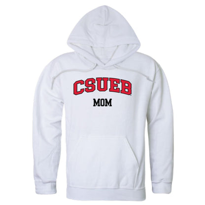 California State University East Bay Pioneers Mom Fleece Hoodie Sweatshirts Heather Grey-Campus-Wardrobe