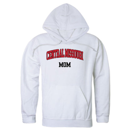 UCM University of Central Missouri Mules Mom Fleece Hoodie Sweatshirts Heather Grey-Campus-Wardrobe