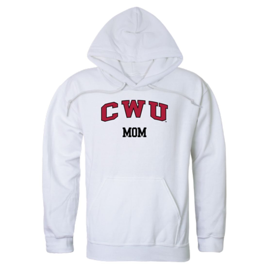 Central Washington University Wildcats Mom Fleece Hoodie Sweatshirts