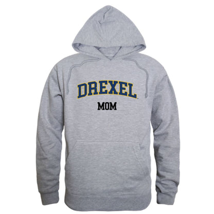 Drexel University Dragons Mom Fleece Hoodie Sweatshirts Heather Grey-Campus-Wardrobe