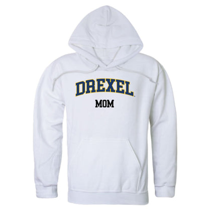 Drexel University Dragons Mom Fleece Hoodie Sweatshirts Heather Grey-Campus-Wardrobe