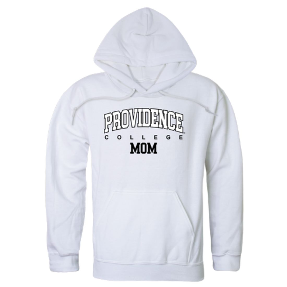 Providence College Friars Mom Fleece Hoodie Sweatshirts Black-Campus-Wardrobe