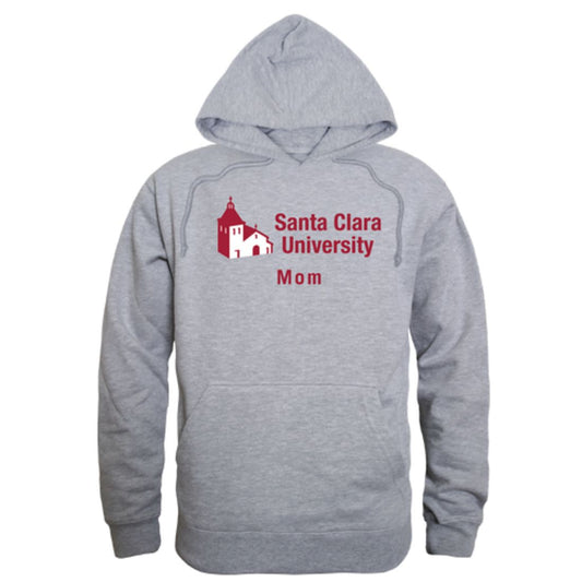 SCU Santa Clara University Broncos Mom Fleece Hoodie Sweatshirts Heather Grey-Campus-Wardrobe