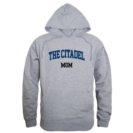 The Citadel Bulldogs Mom Fleece Hoodie Sweatshirts Heather Grey-Campus-Wardrobe