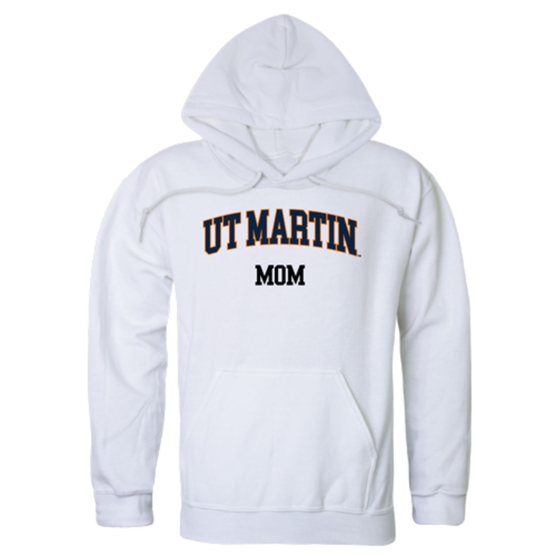 UT University of Tennessee at Martin Skyhawks Mom Fleece Hoodie Sweatshirts Heather Grey-Campus-Wardrobe