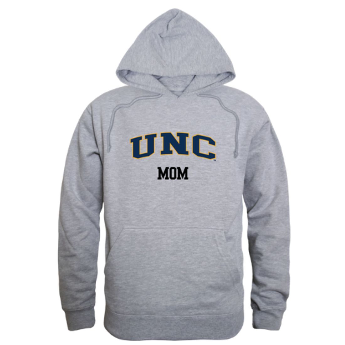 University of Northern Colorado Bears Mom Fleece Hoodie Sweatshirts Heather Grey-Campus-Wardrobe