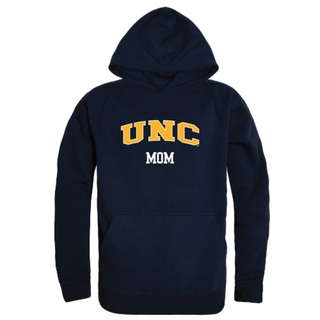 University of Northern Colorado Bears Mom Fleece Hoodie Sweatshirts Heather Grey-Campus-Wardrobe