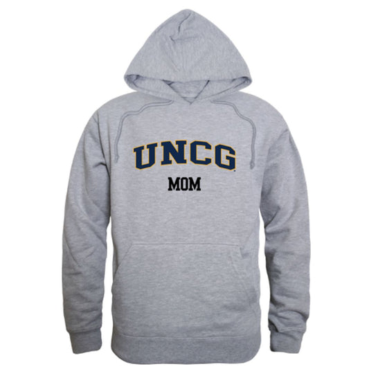 UNCG University of North Carolina at Greensboro Spartans Mom Fleece Hoodie Sweatshirts Heather Grey-Campus-Wardrobe