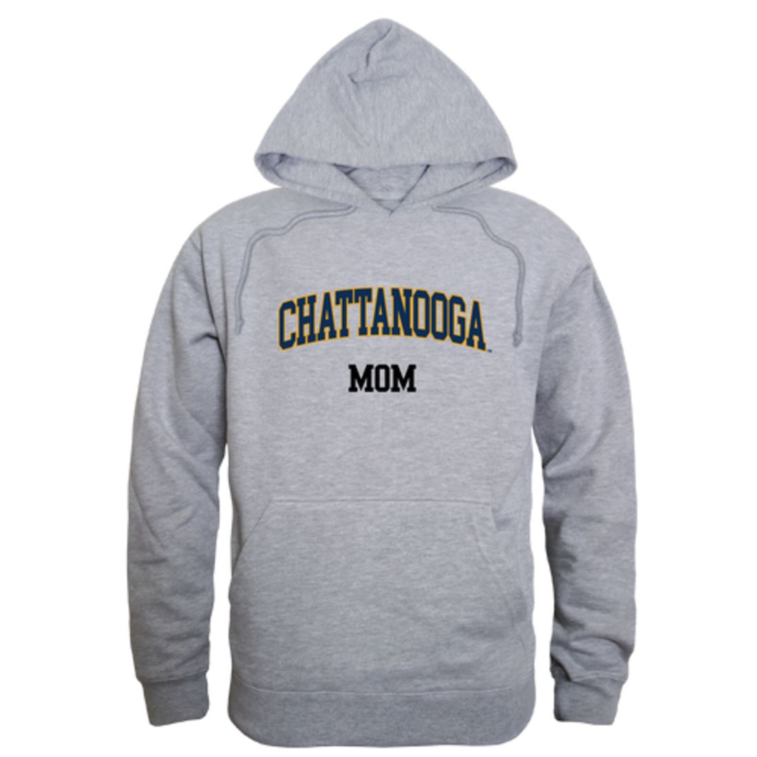 UTC University of Tennessee at Chattanooga MOCS Mom Fleece Hoodie Sweatshirts Heather Grey-Campus-Wardrobe