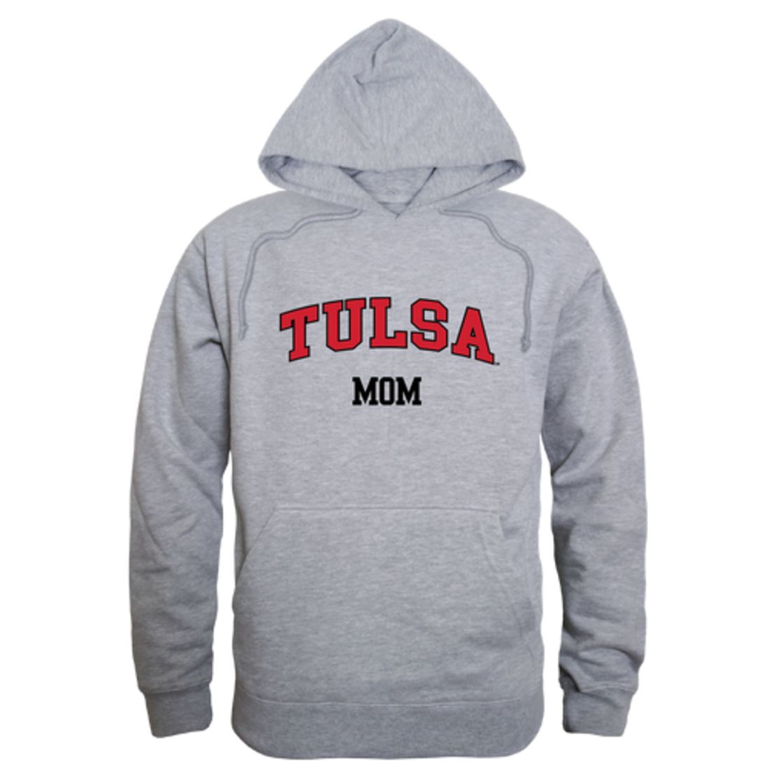 University of Tulsa Golden Golden Hurricane Mom Fleece Hoodie Sweatshirts Heather Grey-Campus-Wardrobe