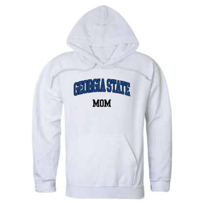 GSU Georgia State University Panthers Mom Fleece Hoodie Sweatshirts Heather Grey-Campus-Wardrobe