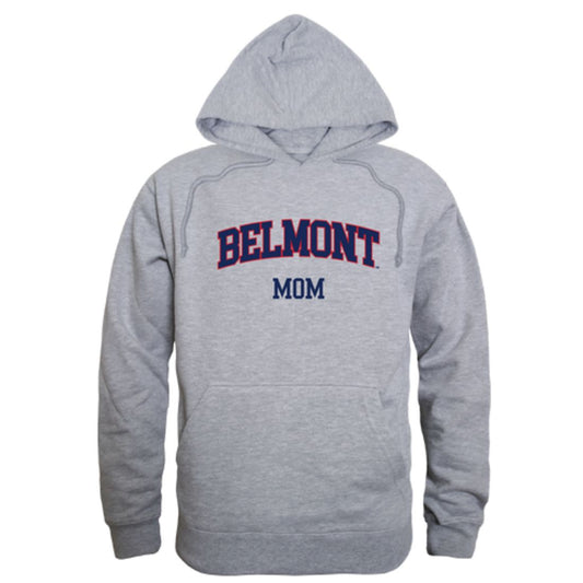 Belmont State University Bruins Mom Fleece Hoodie Sweatshirts Heather Grey-Campus-Wardrobe