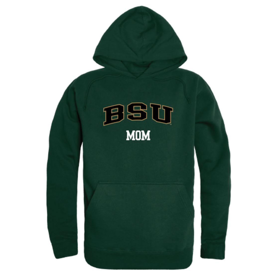 BSU Bemidji State University Beavers Mom Fleece Hoodie Sweatshirts Forest-Campus-Wardrobe