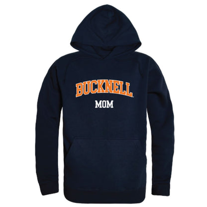 Bucknell University Bison Mom Fleece Hoodie Sweatshirts Heather Grey-Campus-Wardrobe