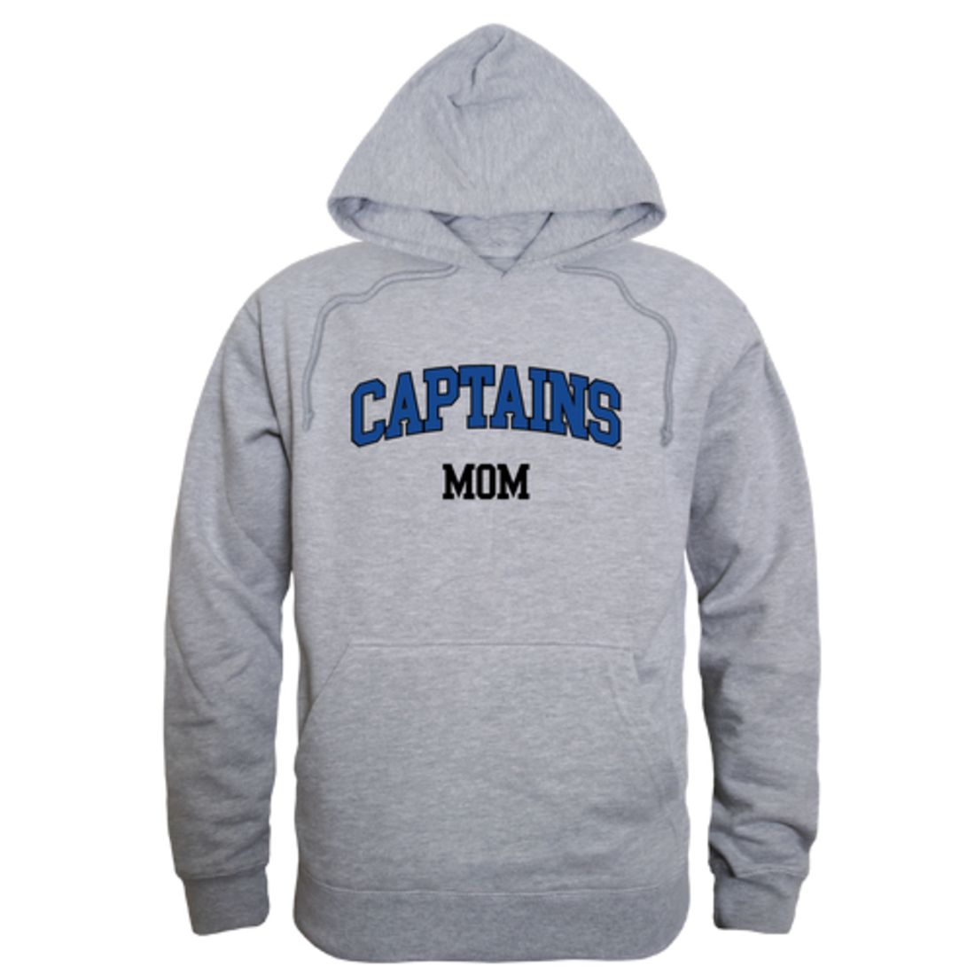 CNU Christopher Newport University Captains Mom Fleece Hoodie Sweatshirts Heather Grey-Campus-Wardrobe